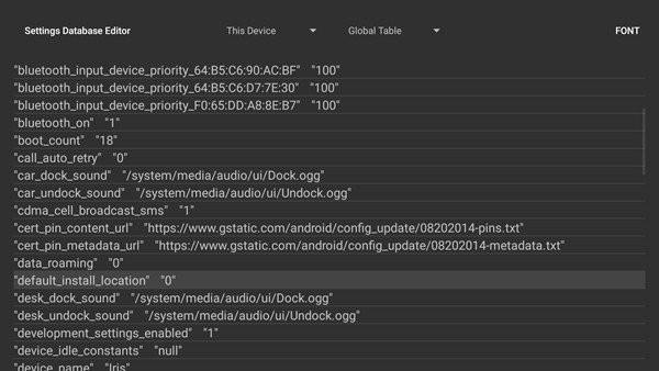 Settings Database Editor.apk v6.5.3