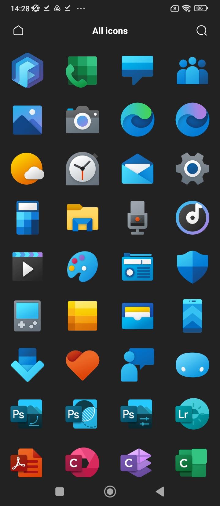 fluent图标包 v5.4.2