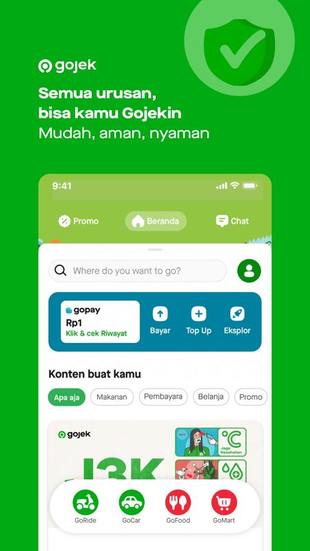 印尼打车软件gojek v6.2.3