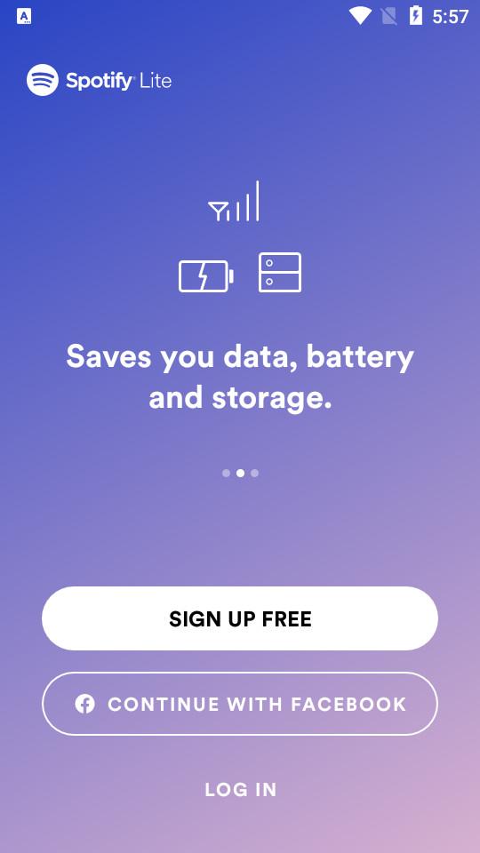 Spotify Lite mod apk最新高级版v1.9.0.49155 安卓精简版 v6.2.3