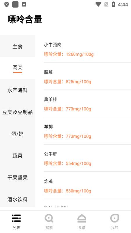嘌呤管家最新版v1.0.0 安卓版 v6.0.2