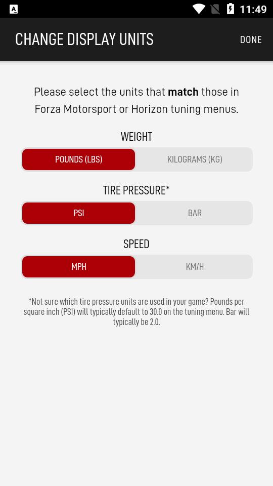 极限竞速调音软件(ForzaTune Pro)v5.5.0.2 安卓专业免费版 v6.5.4