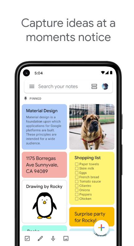 谷歌Keep记事app5.24.492.05.90 手机版 v3.2.1