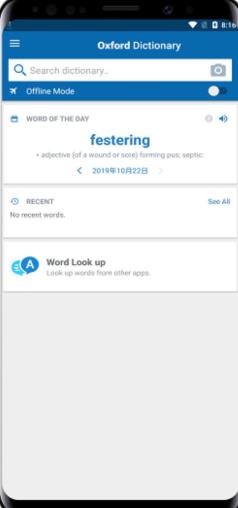 Oxford Dictionary of English(牛津词典)安卓版v15.0.928最新解锁版 v4.0.4