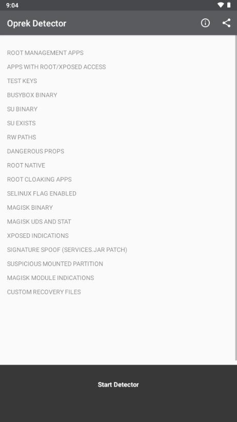 Oprek Detector检测软件v0.1.1 最新版 v4.0.4