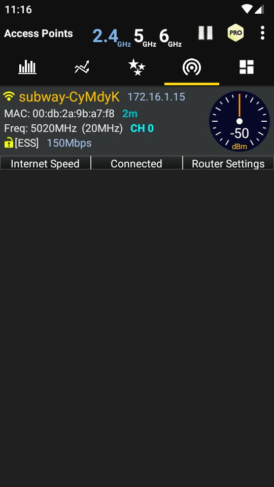 WiFi分析器专业版(WiFi Analyzer)v6.0 安卓手机版 v3.1.3