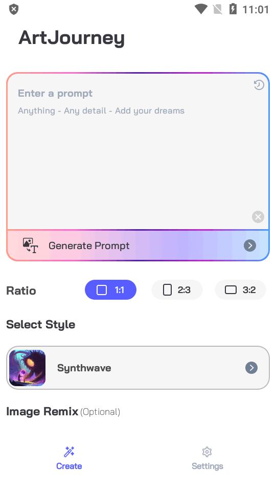 AI艺术生成器ArtJourney高级版v1.0.25 安卓免费版 v5.1.2