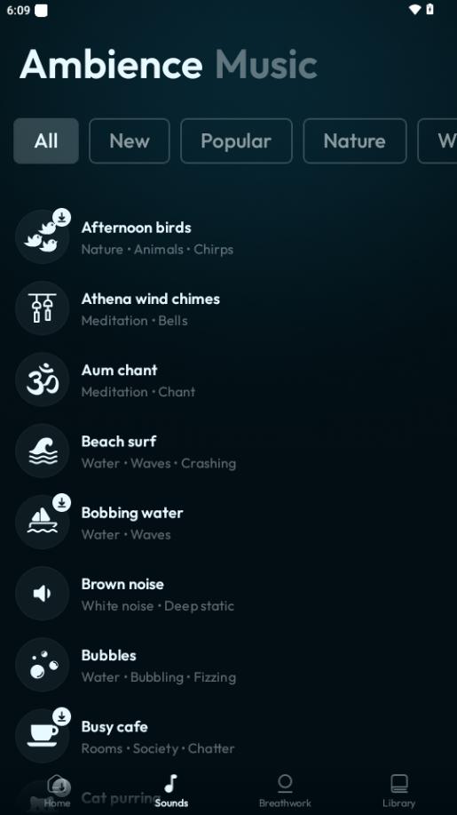 双耳节拍app免费版(Binaural Beats Brainwaves)v6.32 安卓专业版 v5.2.4
