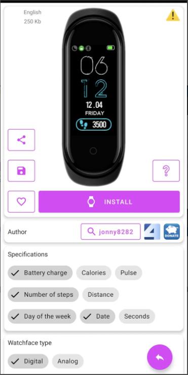 MiBand5小米手环5表盘2.2.1 安卓版 v6.2.4