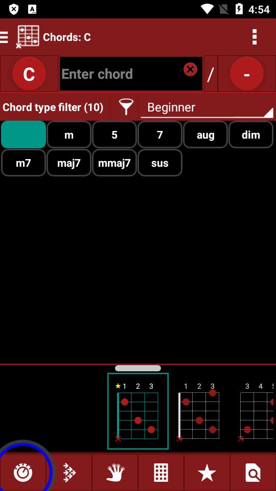 智能和弦器apk(smartChord)V10.9 安卓高级版 v4.0.4
