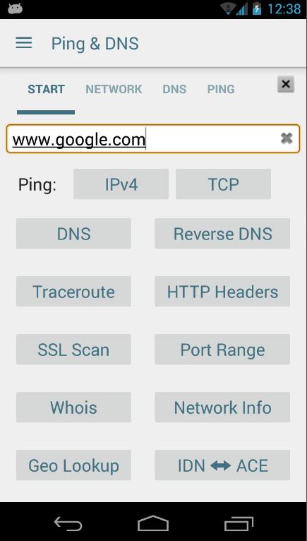 服务网络诊断工具(Ping & Net)v4.2.1安卓最新版 v6.0.3