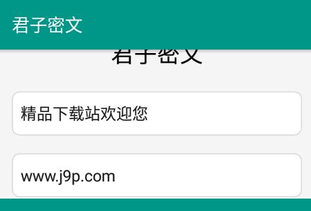 君子密文软件