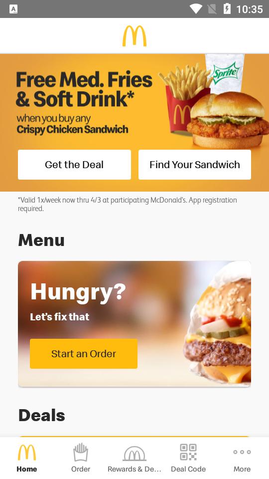麦当劳McDonalds下载8.0.0 最新版 v6.1.4