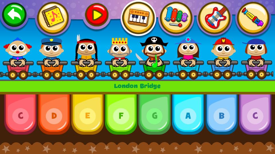 儿童钢琴软件免费版(Piano Kids Music Songs)v3.45 安卓高级版 v3.3.2