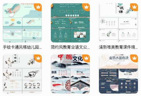 PPT模板大全幻灯片模板软件