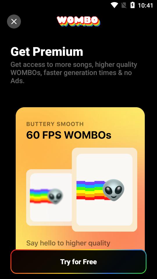 Wombo.ai软件免费版3.1.1安卓最新版 v4.1.3