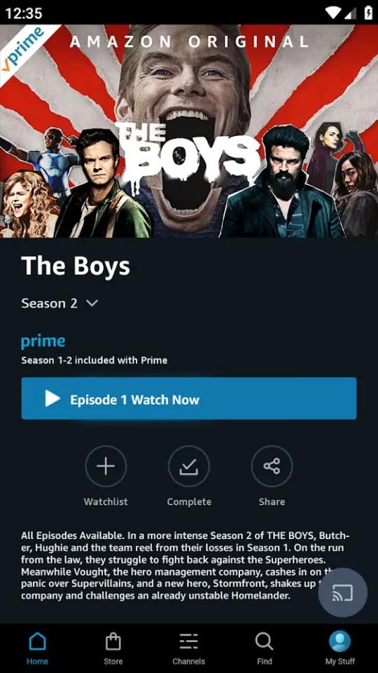 Amazon Prime Video流媒体平台专业版v3.0.360.3847 安卓修改版 v4.4.1