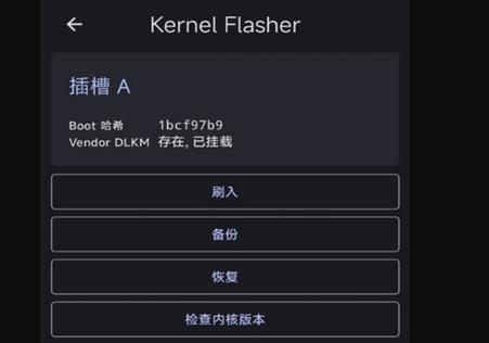 Kernel Flasher刷内核最新版
