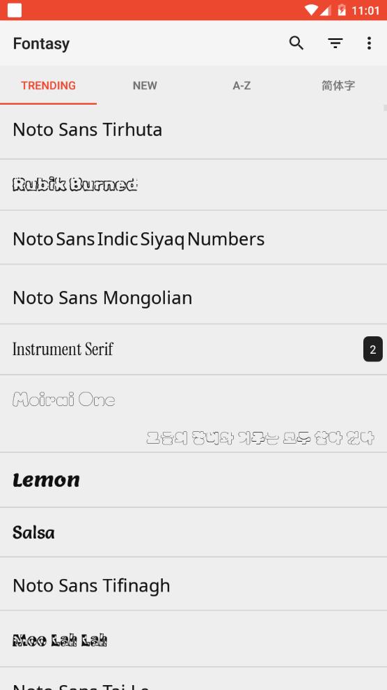Fontasy字体软件app手机官方版