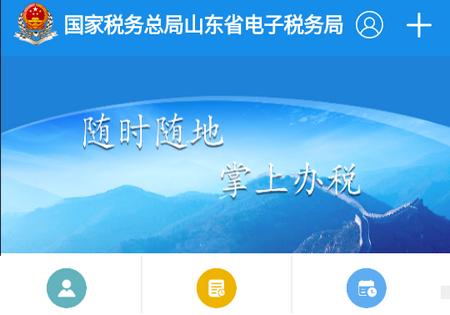 山东省电子税务局 山东省电子税务局