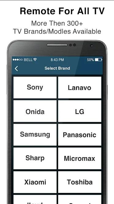 Remote Control万能电视遥控器v10.4安卓高级版 v3.1.3