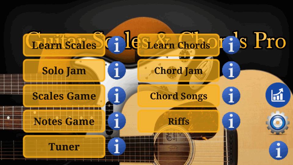 吉他音阶和和弦专业版(Guitar Scales&Chords Pro)v142 安卓高级版 v3.2.4