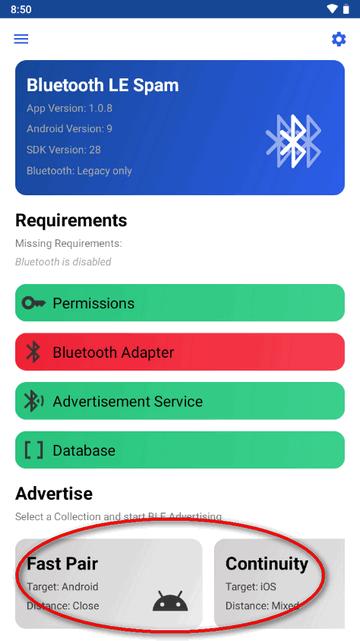 Bluetooth LE Spam下载安装
