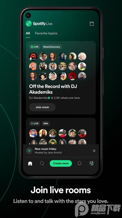 Spotify Live直播平台v2.0.78 安卓最新版 v4.1.1