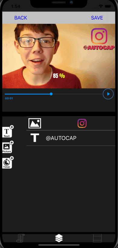 视频加字幕软件(AutoCap app)