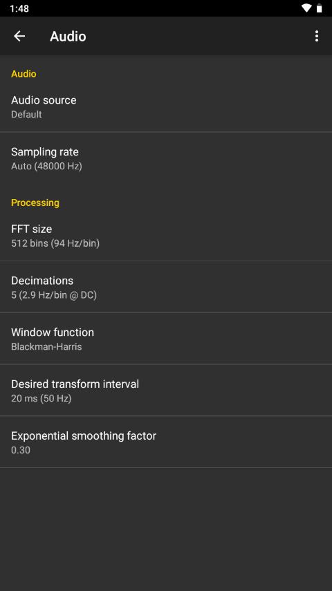 音频频谱分析仪安卓版(Spectroid最新版)v1.1.2 手机版 v4.2.3