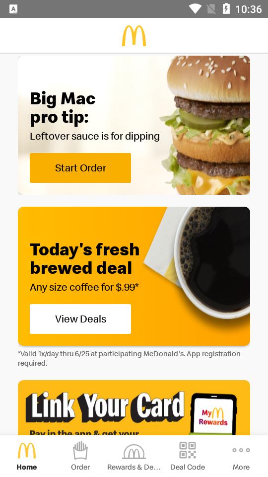 麦当劳McDonalds下载8.0.0 最新版 v6.1.4