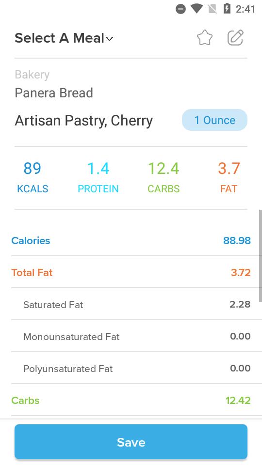 食谱追踪软件My Macros+专业版v2022.04 安卓免付费版 v4.2.3