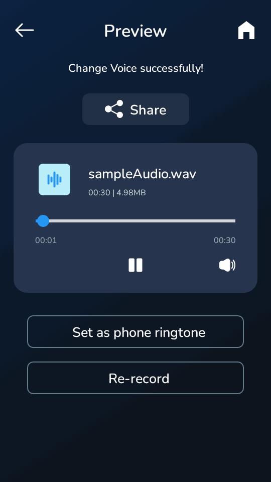 音效变声器app免费版(Voice Effect)v1.1.6 高级免费版 v6.5.2