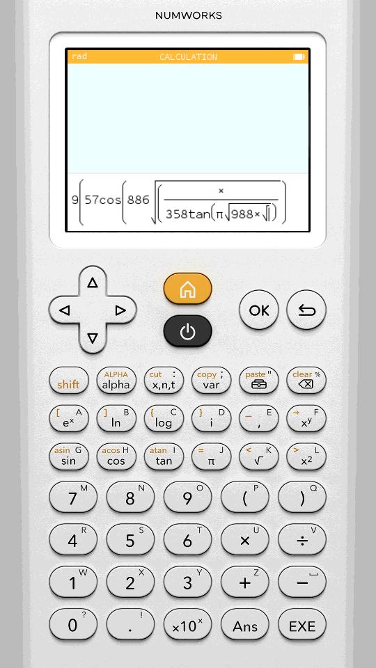 NumWorks计算器模拟器软件v18.2.2 安卓免费版 v3.4.2