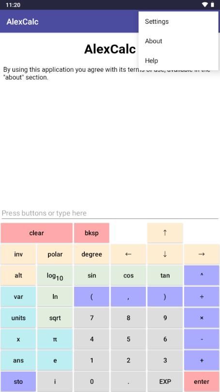AlexCalc科学计算器v1.0.5 手机版 v3.0.3