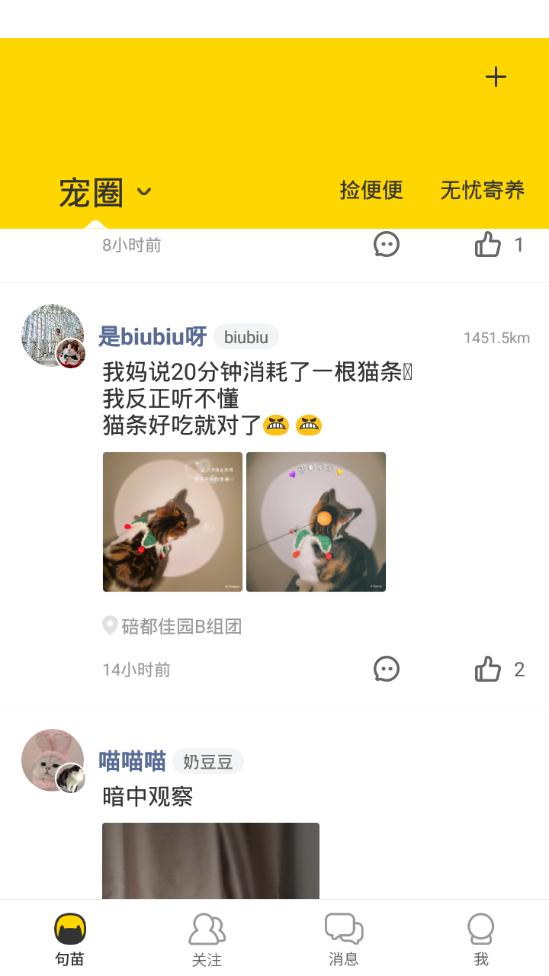 句苗岛app养宠生活圈3.4.7 官方手机版 v6.4.3