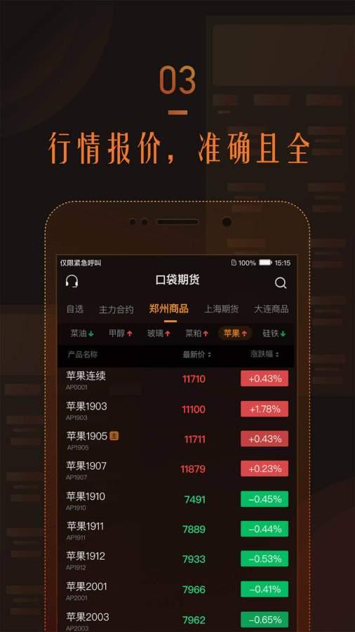 口袋期货正版软件v2.0.1 安卓手机版 v4.4.4