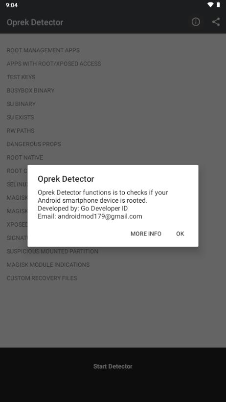 Oprek Detector检测软件v0.1.1 最新版 v4.0.4