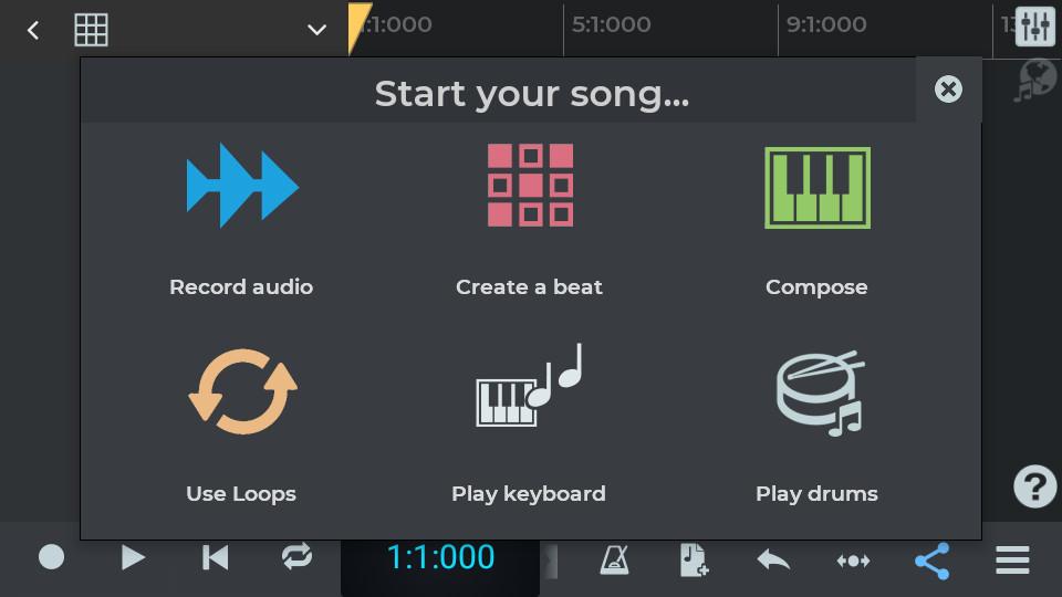 数字音频工作站n-track studio安卓版v10.1.37 安卓解锁版 v5.5.1