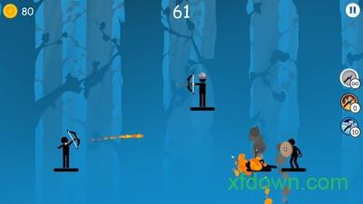 火柴人弓箭手2无敌版(Stickman Archer Fight)截图2