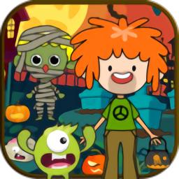 小小鬼屋探险游戏