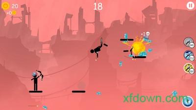 火柴人弓箭手2无敌版(Stickman Archer Fight)截图1