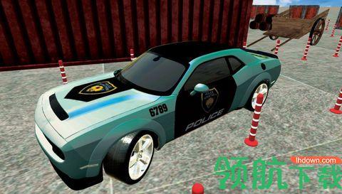 警察停车场驾驶无广告版截图1