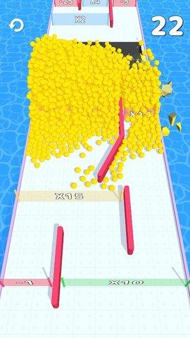 球落下3D游戏去广告版截图1