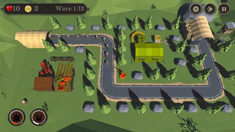 战争策略3D塔防安卓版截图3