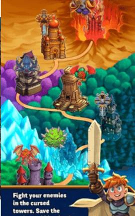 爬塔英雄无限金币道具版截图0