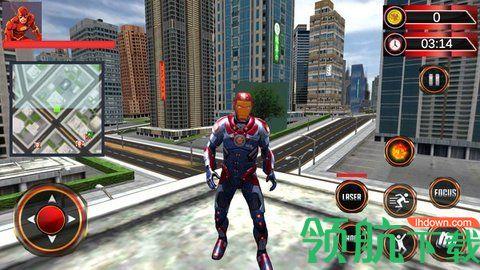 城市超级英雄战斗游戏英雄全解锁版截图2