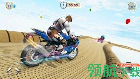 坡道摩托车竞速游戏官方版截图1