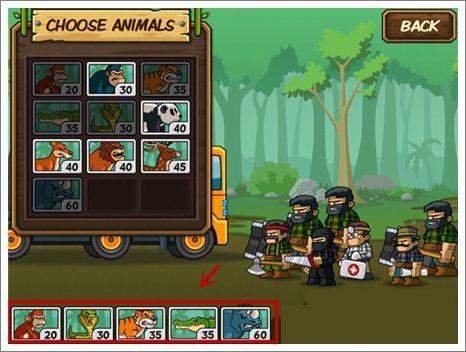 森林防御战猴子塔防图片