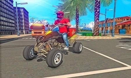 接单外卖员模拟截图0